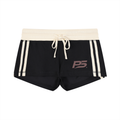 Women's Contrast Stripe Track Shorts