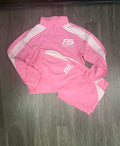 Stash Pink Logo Windbreaker Set