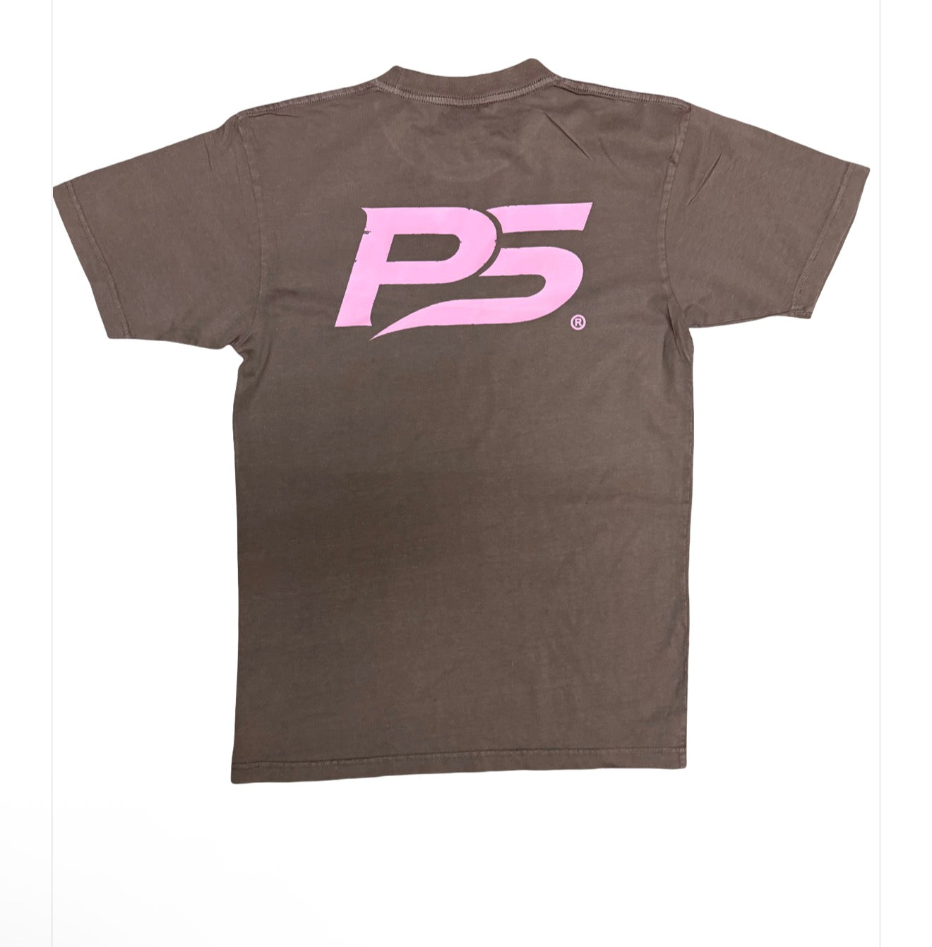 Mocha & pink logo tees